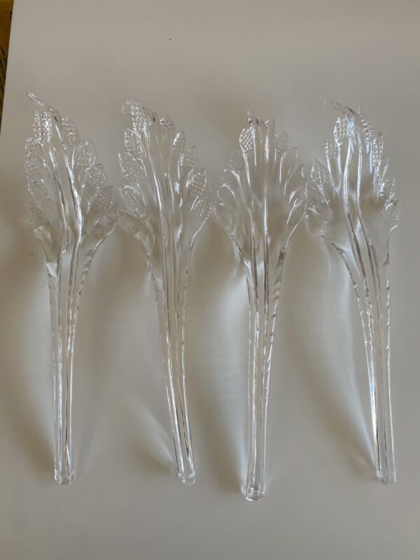 Set di foglie in vetro di Murano